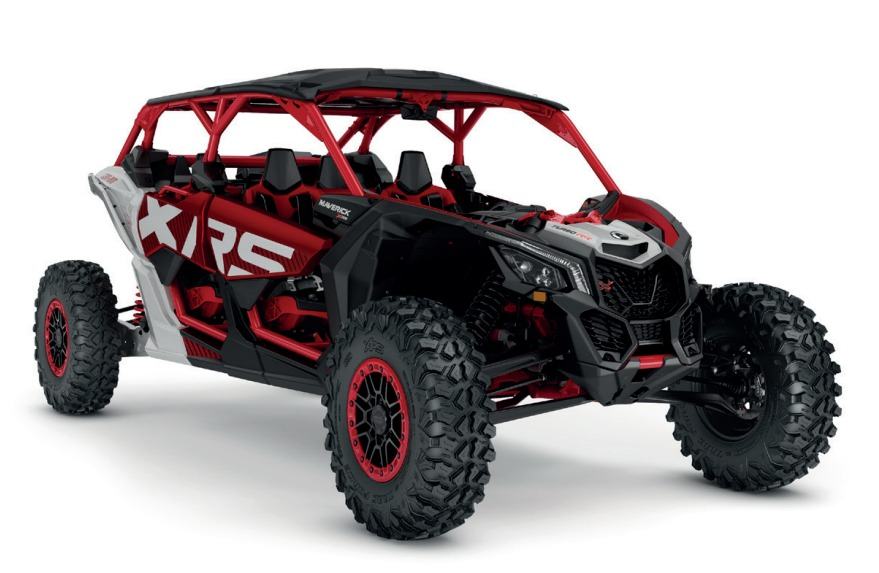 CAN-AM 2025. god. Maverick MAX X RS SAS TurboRR Fiery Red Hyper Silver, 2025 god.