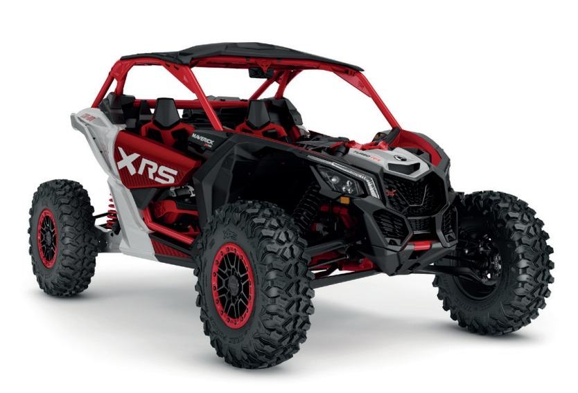 CAN-AM 2025. god. Maverick X RS SAS Turbo RR Fiery Red & Hyper Silver, 2025 god.