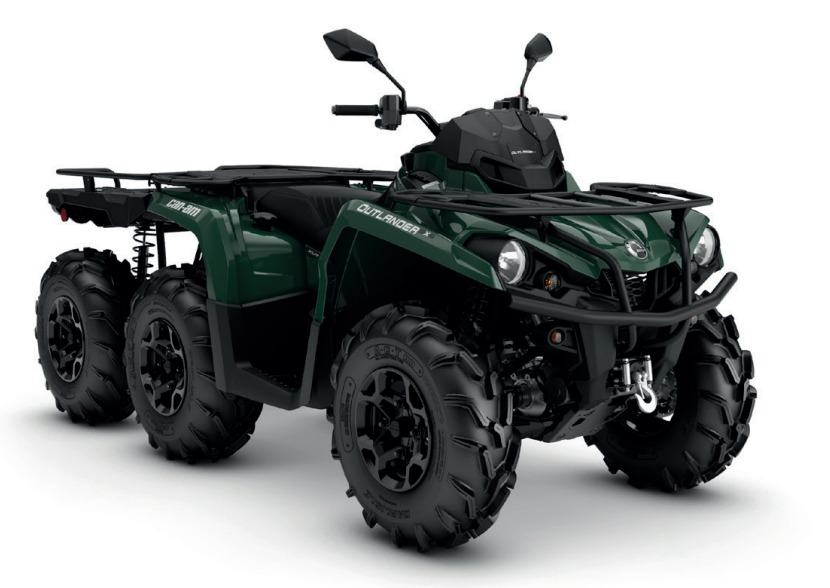 CAN-AM 2025. god. Outlander 6X6 XU+ T - Flat Bed 450 Tundra Green, 2025 god.