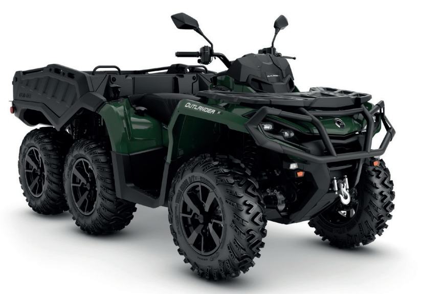 CAN-AM 2025. god. Outlander 6X6 XU+ T - Side Wall 650 Tundra Green, 2025 god.