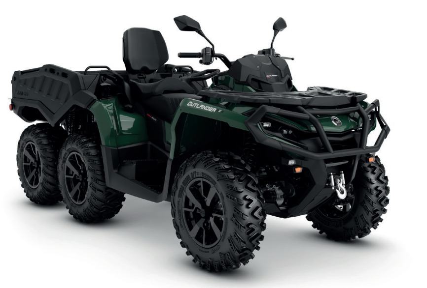 CAN-AM 2025. god. Outlander MAX 6X6 XU+ T - Side Wall 650 Tundra Green, 2025 god.