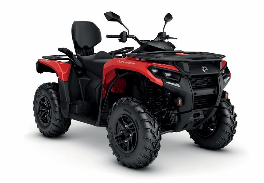 CAN-AM 2025. god. Outlander MAX DPS T 700 Legion Red ABS, 2025 god.