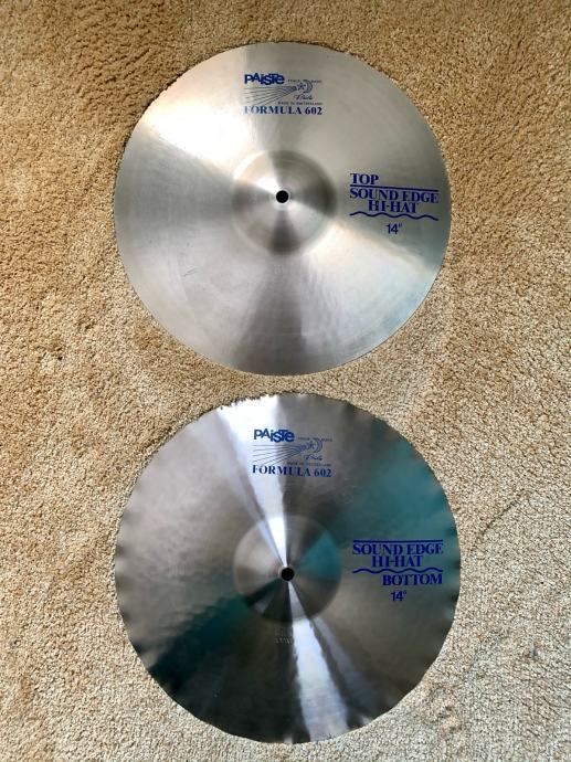 Paiste Formula 602 sound edge hihat 14” (blue label)