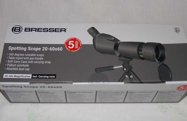 Bresser Spektiv - Spotting scope Zoom 20-60x60 - monookular dalekozor