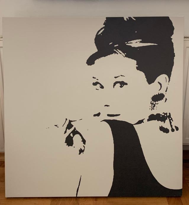 IKEA Audrey Hepburn Canvas slika