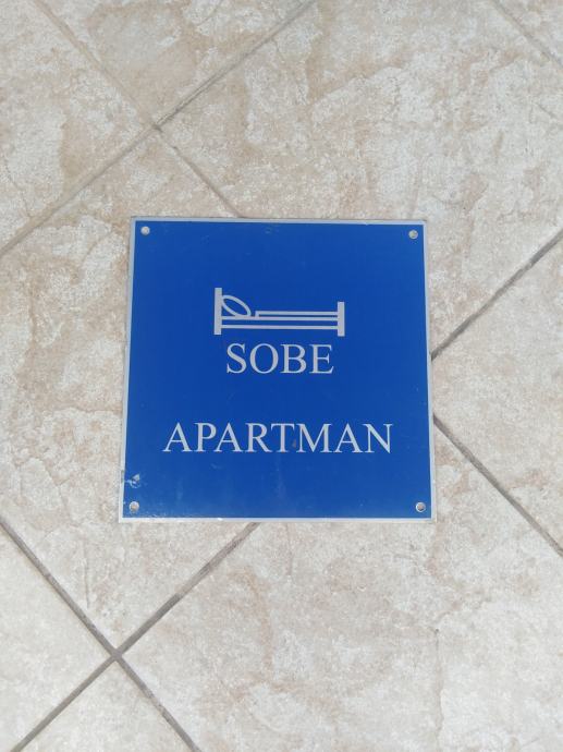 Inox ploča -Sobe i apartman