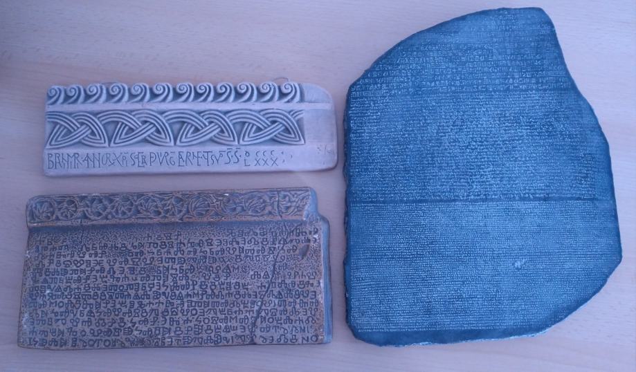Kamena ploča iz Rosette - 1960. god.p.n.e.- zidna dekoracija