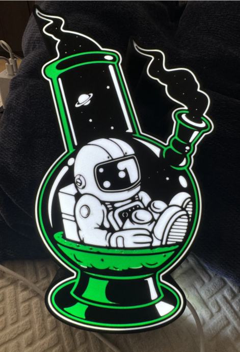 SPACE BONG LED