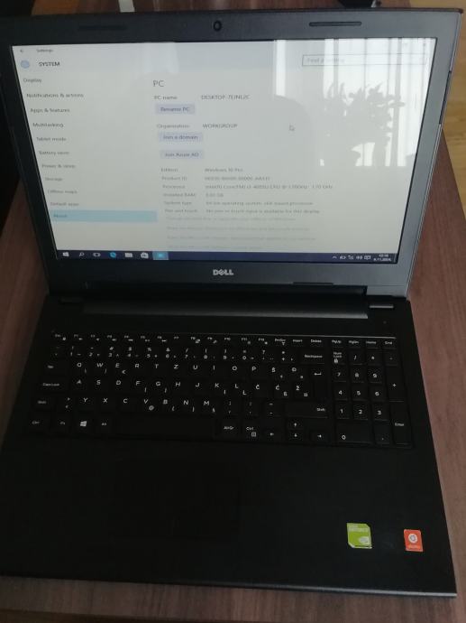 Dell inspiron 15 i3 4005u