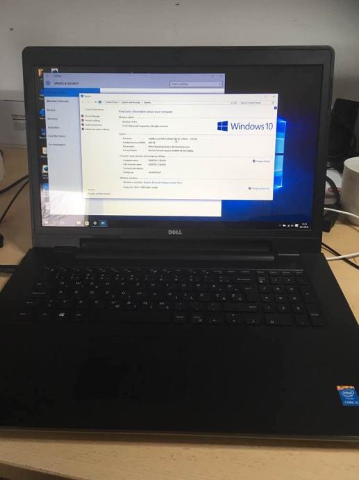 Ноутбук dell inspiron 5748 апгрейд