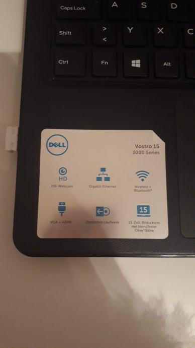 Dell Notebook Vostro 3568