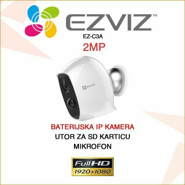 C3A EZVIZ BATERIJSKA WI-FI KAMERA