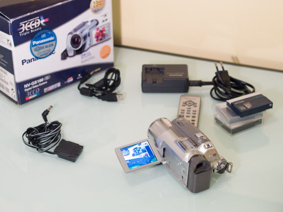 Panasonic nv gs180 подключение к компьютеру через usb