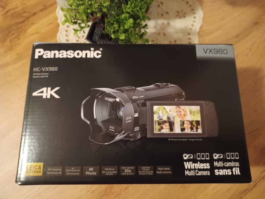 Panasonic HC-VX980EP-K 4K kamera