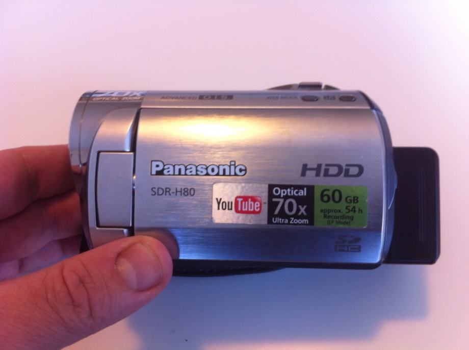what year is panasonic model sdr h80