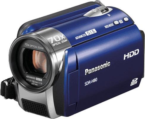 panasonic sdr h80 video camera