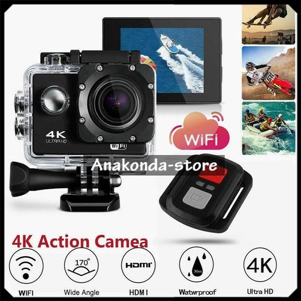 SJCAM WiFi Ultra HD Vodootporna Sportska Akcijska Go pro Kamera Crna