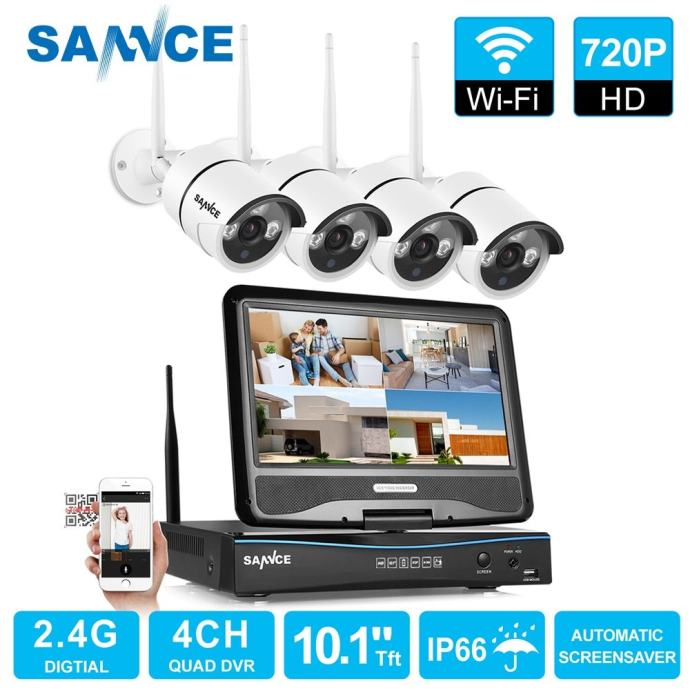 WIFI VIDEO NADZOR 720P+10.1INCH LCD MONITOR+1T HARD DISK