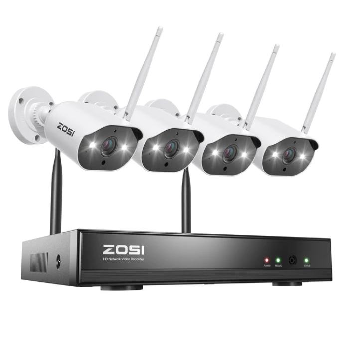 ZOSI 3MP 2K wireless set za videonadzor