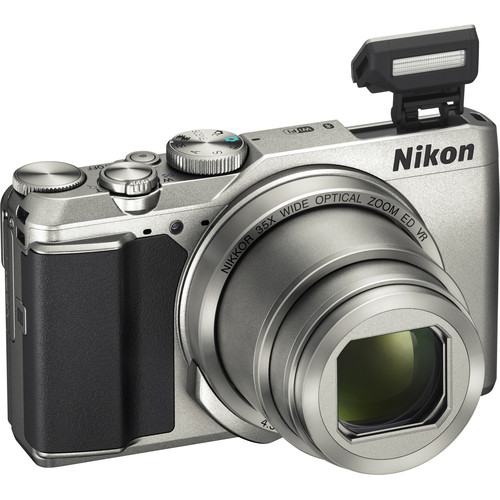 Nikon Coolpix A900 super zoom 20MP 35x Zoom 4K UHD - srebrni