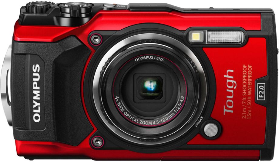 Olympus Tough TG-5 ( TG5 ) underwater tough compact camera - RED