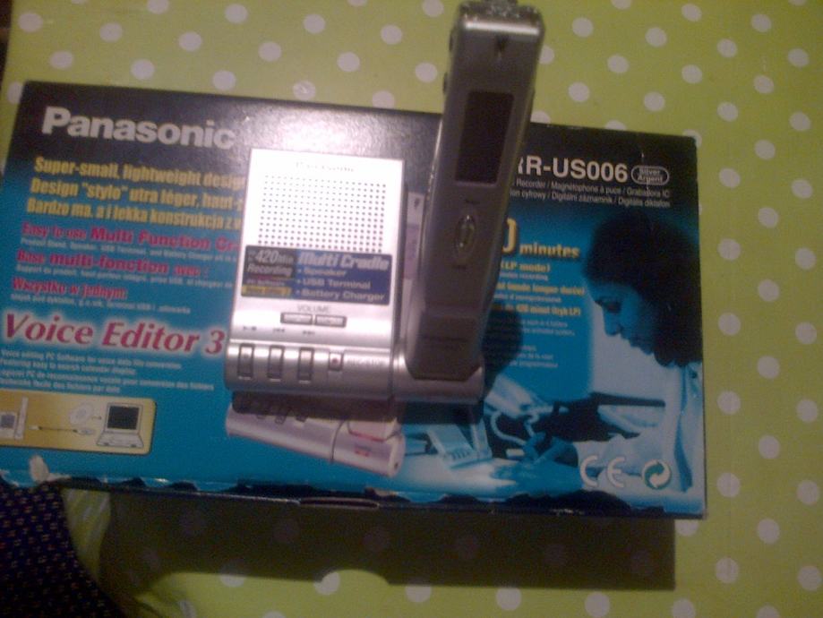 P/M  DIKTAFON  PANASONIC  RR US 006