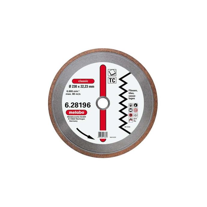 METABO dijamantna rezna ploča 230x22 mm Ceramic