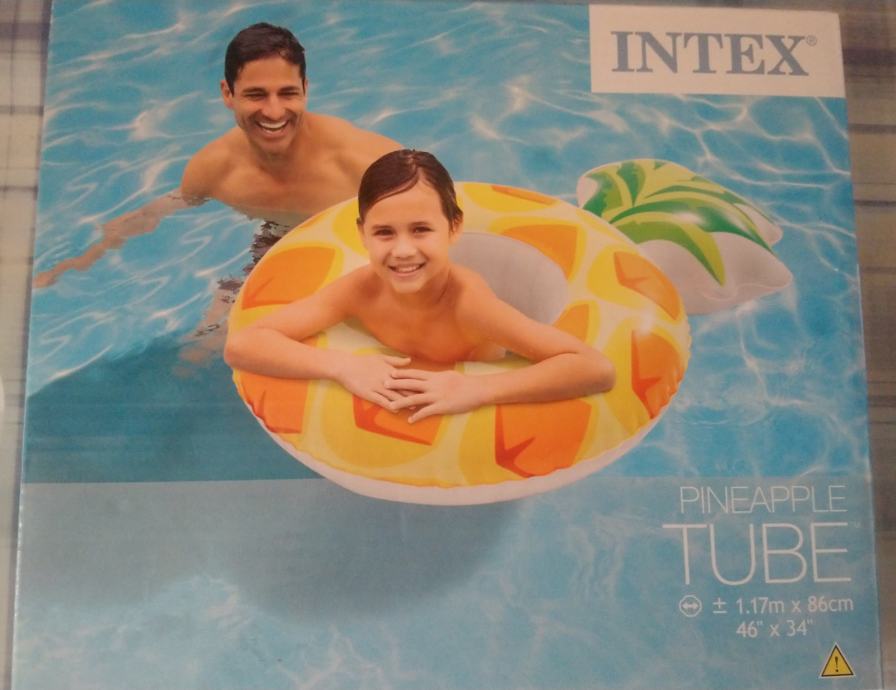 Intex pineapple tube