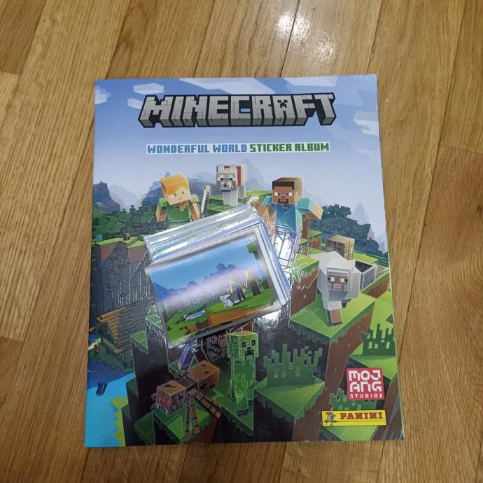 MINECRAFT - WONDERFUL WORLD STICKER ALBUM