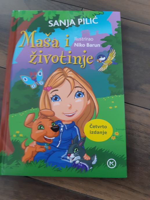 Knjiga za djecu Maša i životinje Sanja Pilić