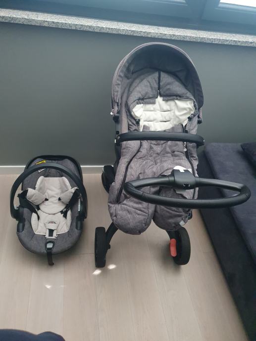 DJEČJA KOLICA XPLORY 6- STOKKE JAJE STOKKE I SVA OPREMA