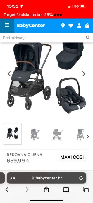 Maxi Cosi Kolica 3u1 Street+