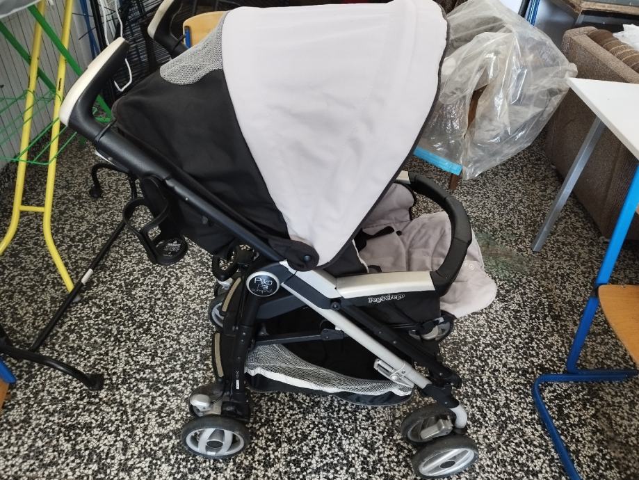 Peg Perego set 3u1 - kolica, košara, auto-sjedalica