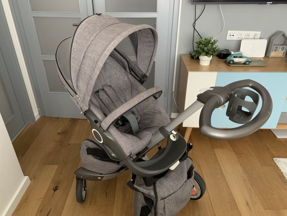 Stokke explorer как снять текстиль