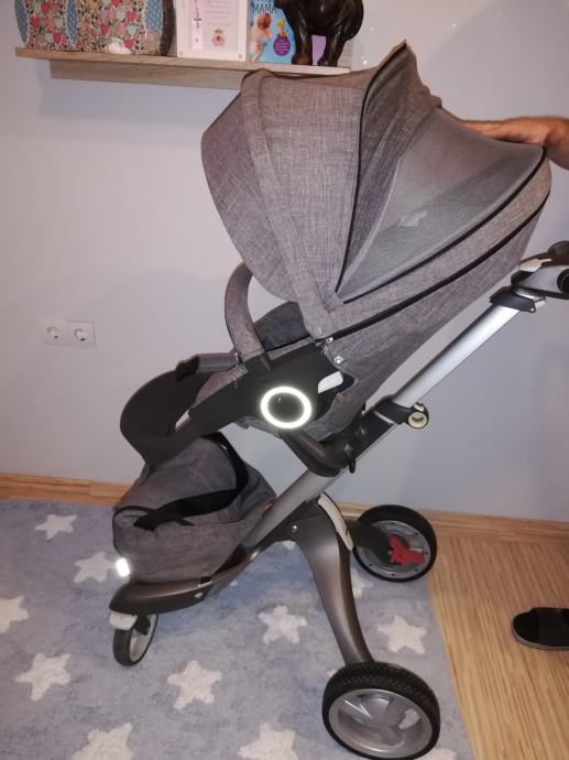 Stokke explorer как снять текстиль