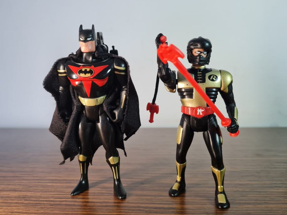 Batman i Robin Ninjas iz animirane serije figure