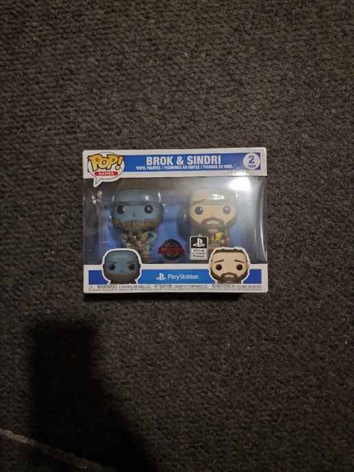 Brok and Sindri Funko Pop (God of War)