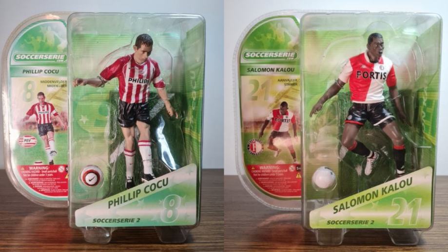 Phillip Cocu i Salomon Kalou figure nogometasa Soccer Series