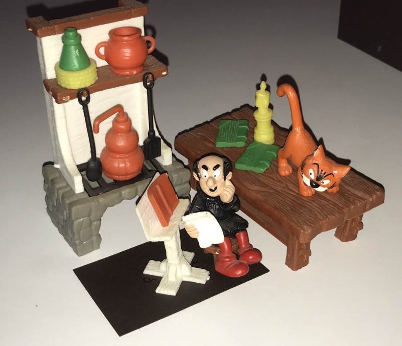 GARGAMEL Štrumpfovi Schleich Set Gargamelov laboratorij, Schleich