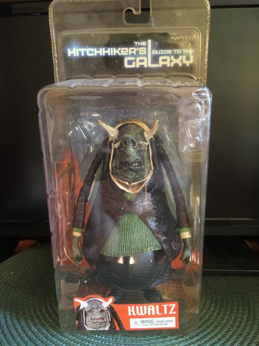 Hitchhikers Guide To The Galaxy Action Figure - Vogon Kwaltz