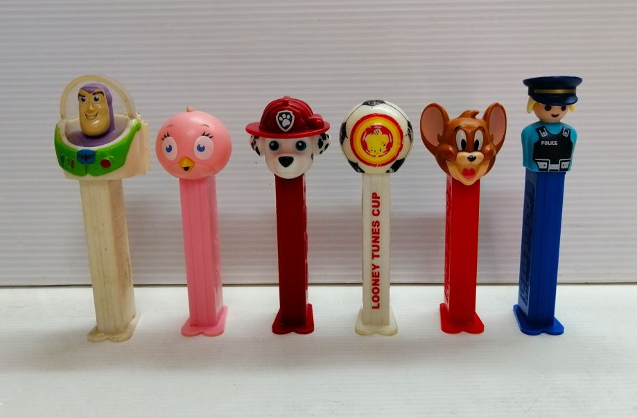 lot / PEZ figurice 6kom