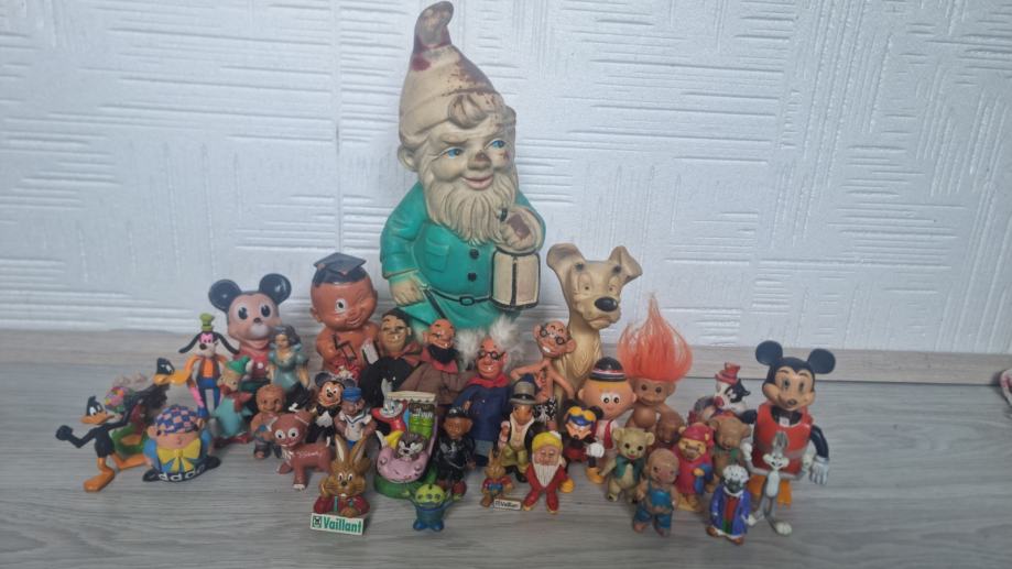 Lot starih gumenih figura ART Biserka Disney