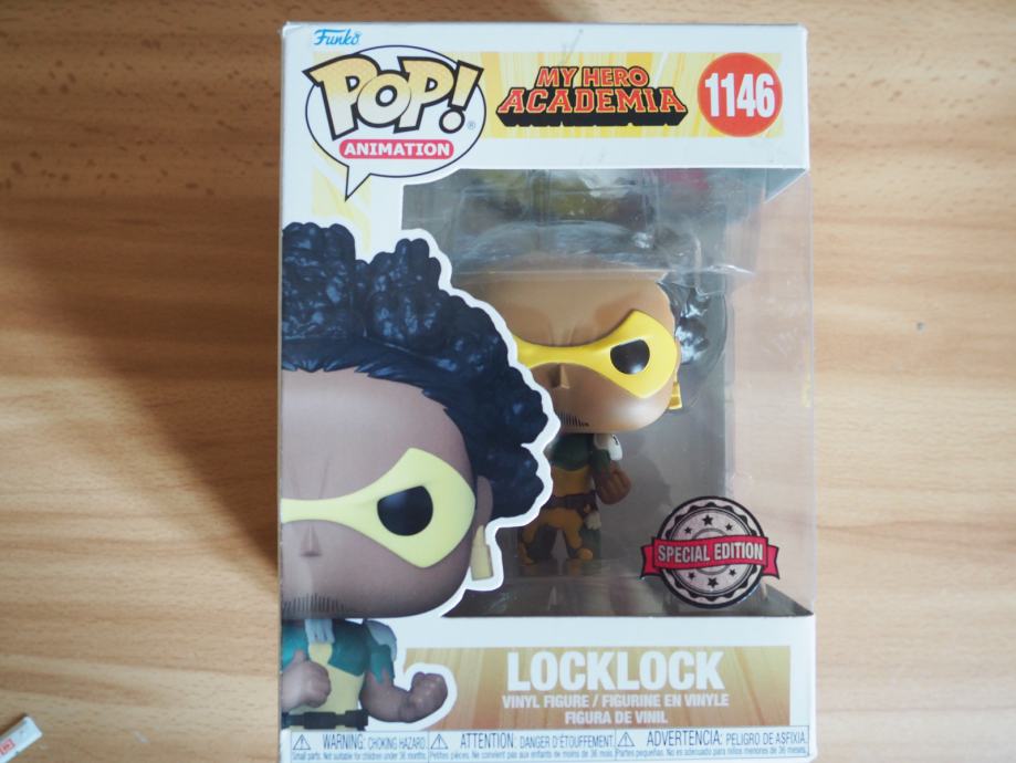 My Hero Academia Funko Pop Locklock - Special Edition Novo Neotvoreno!