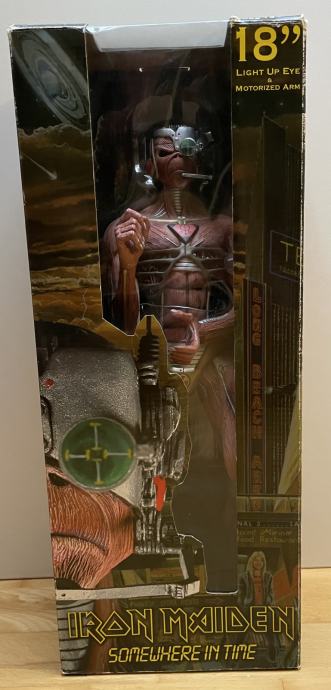 Neca Iron Maiden Eddie Somewhere In Time figura 18” 45cm