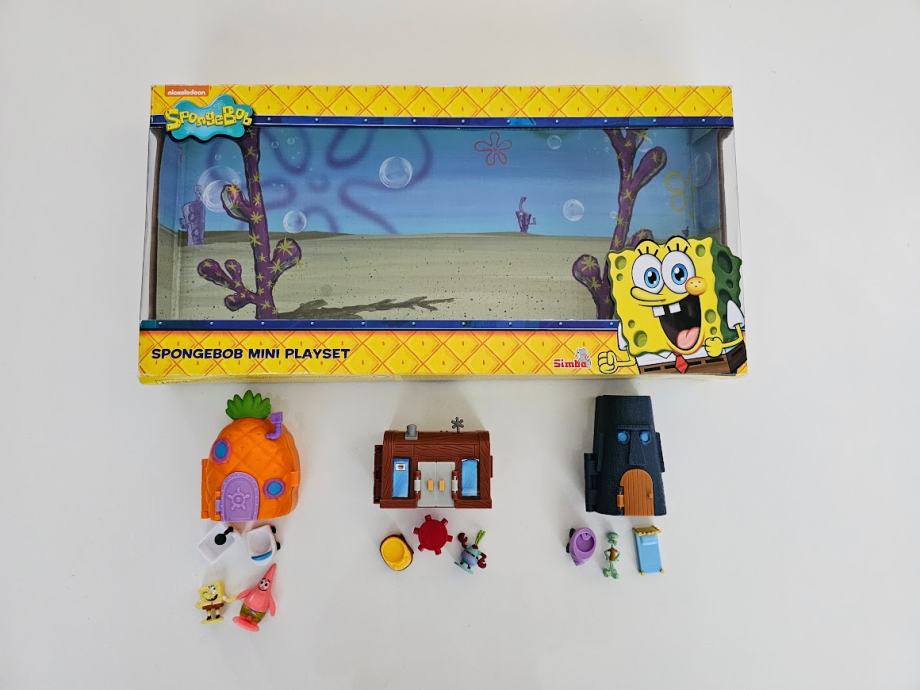 Nickelodeon Spongebob mini play-set by Simba(Spužva Bob Skockani)