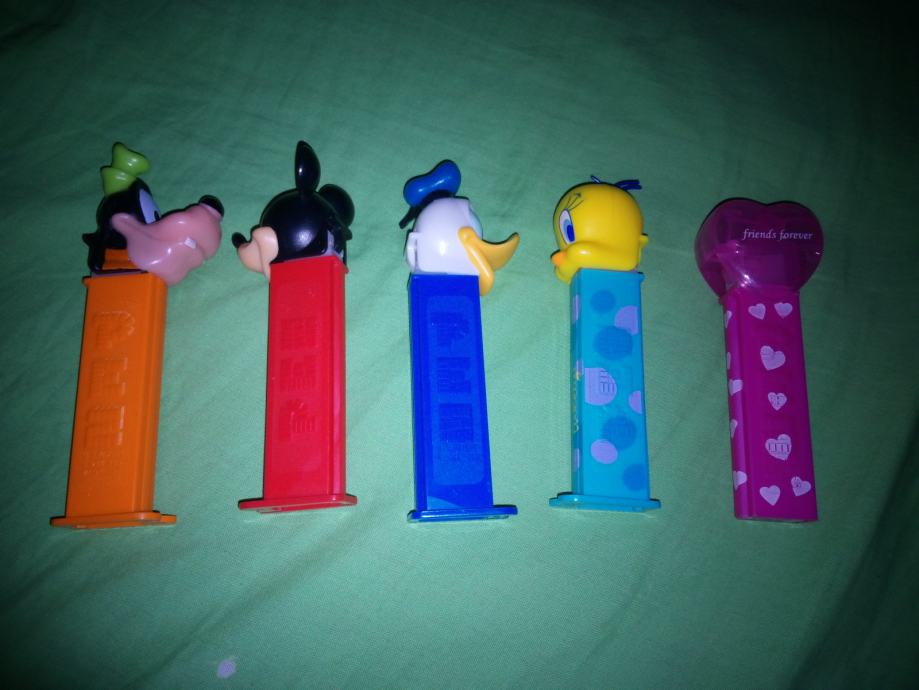 PEZ figure figurice KAO NOVE 5kom. za 5€