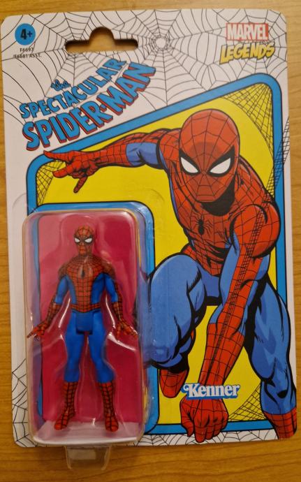 Spider-man - Marvel legends retro - Kenner