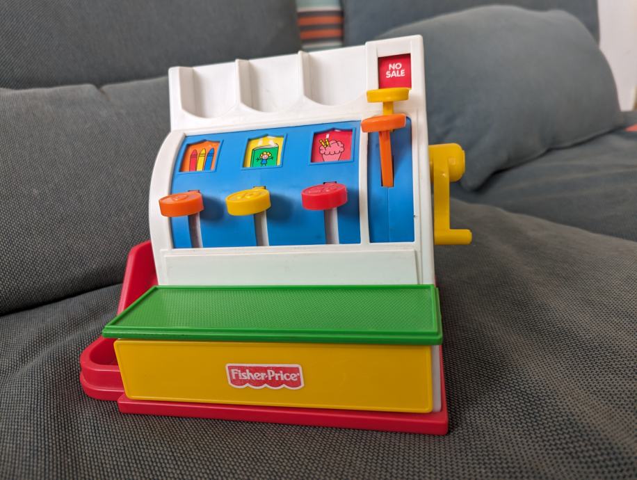 Fisher Price blagajna