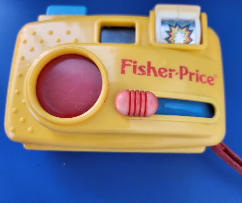 FISHER PRICE DJEČJI FOTOAPARAT S DIJAPOZITIVIMA 1993.G.