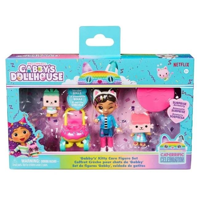 Gabby's Dollhouse - Friends Kitty Care Figure Pack (6069425)(N)